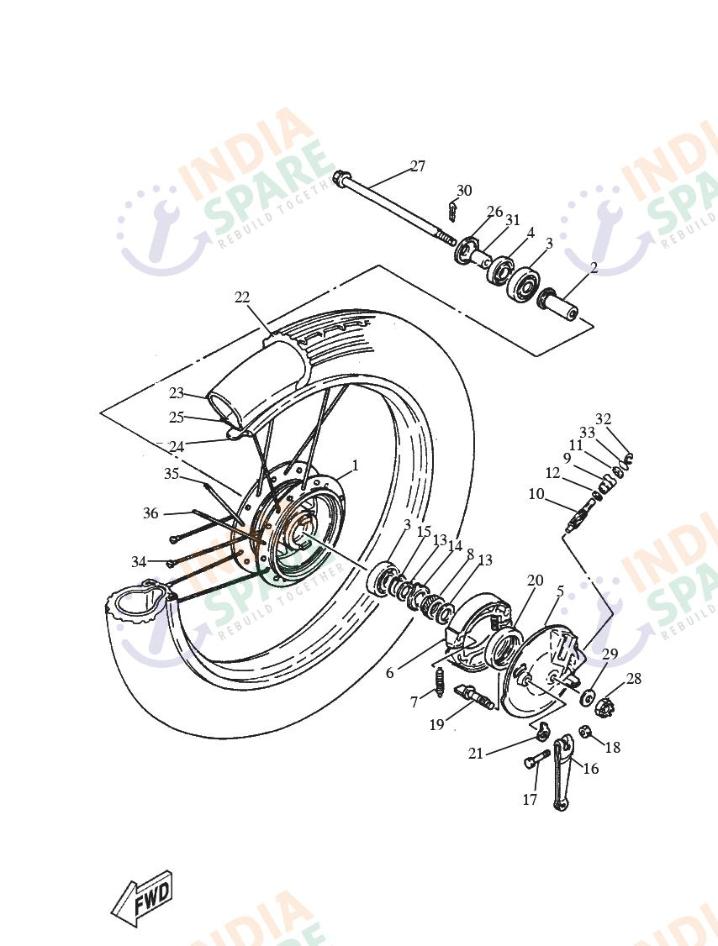 FRONT WHEEL
